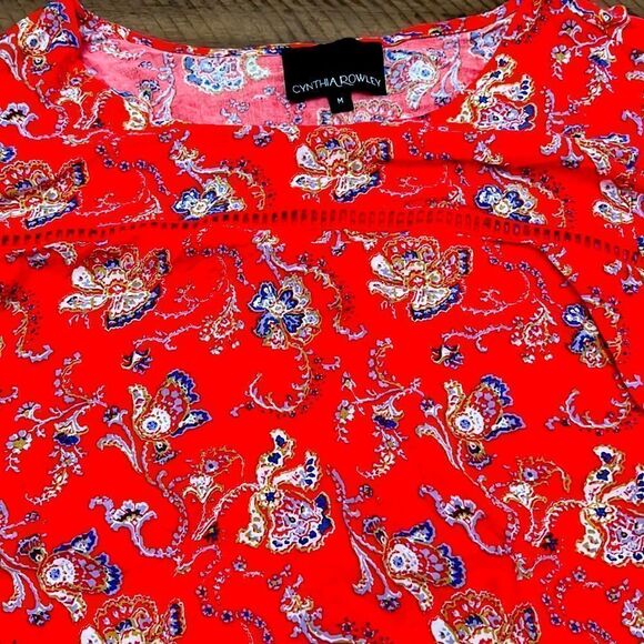 Cynthia Rowley printed top - Picture 4 of 7